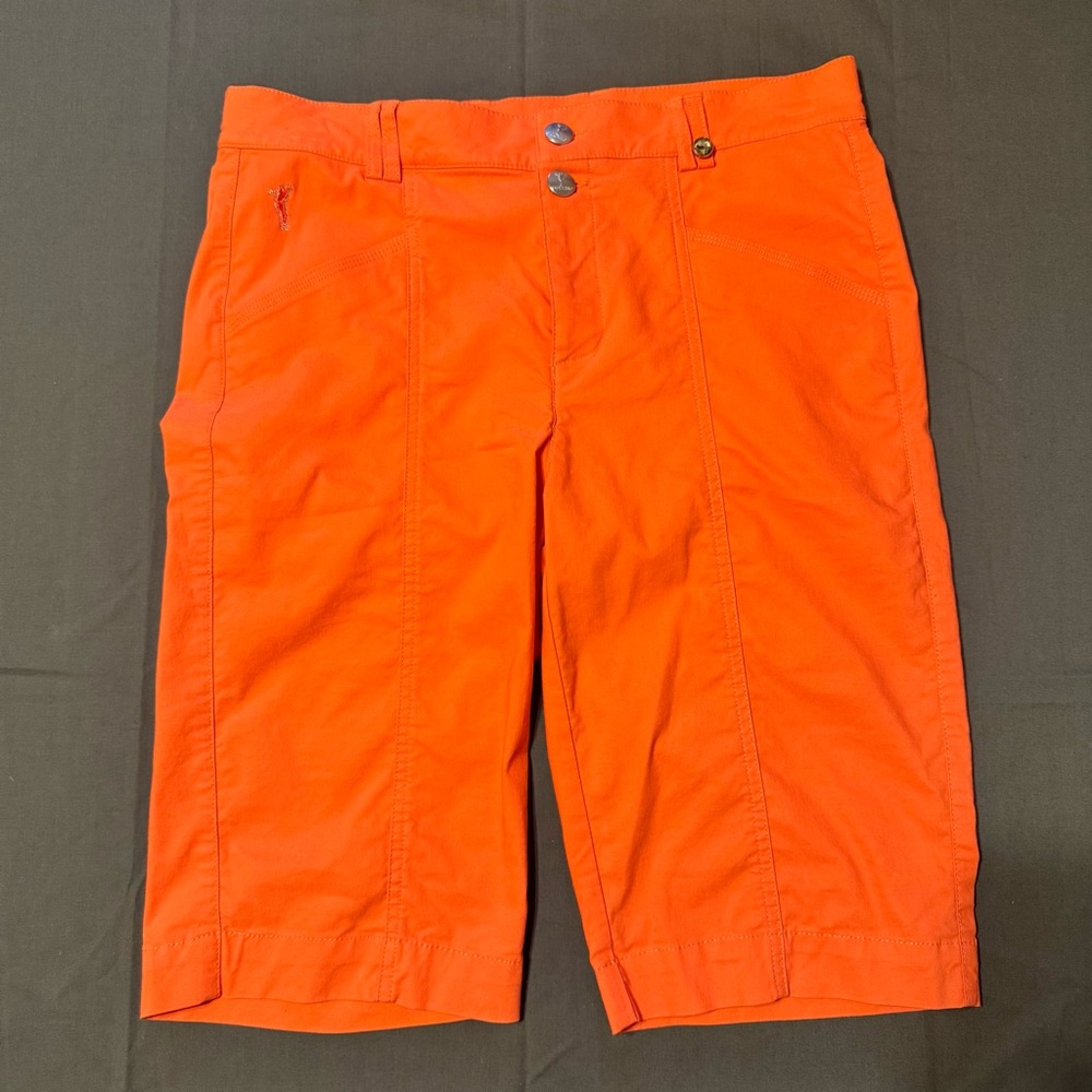 Golfino Golf Shorts Women’s Size 6 Orange